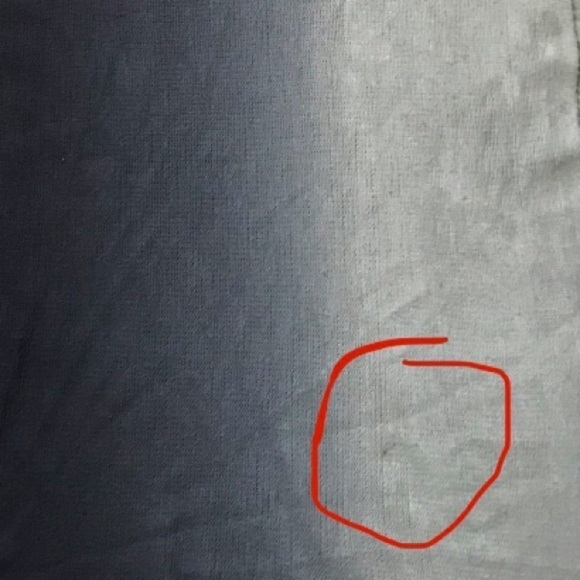 Wide Soft Navy & Grey Ombré Fringe Scarf - Picture 5 of 8